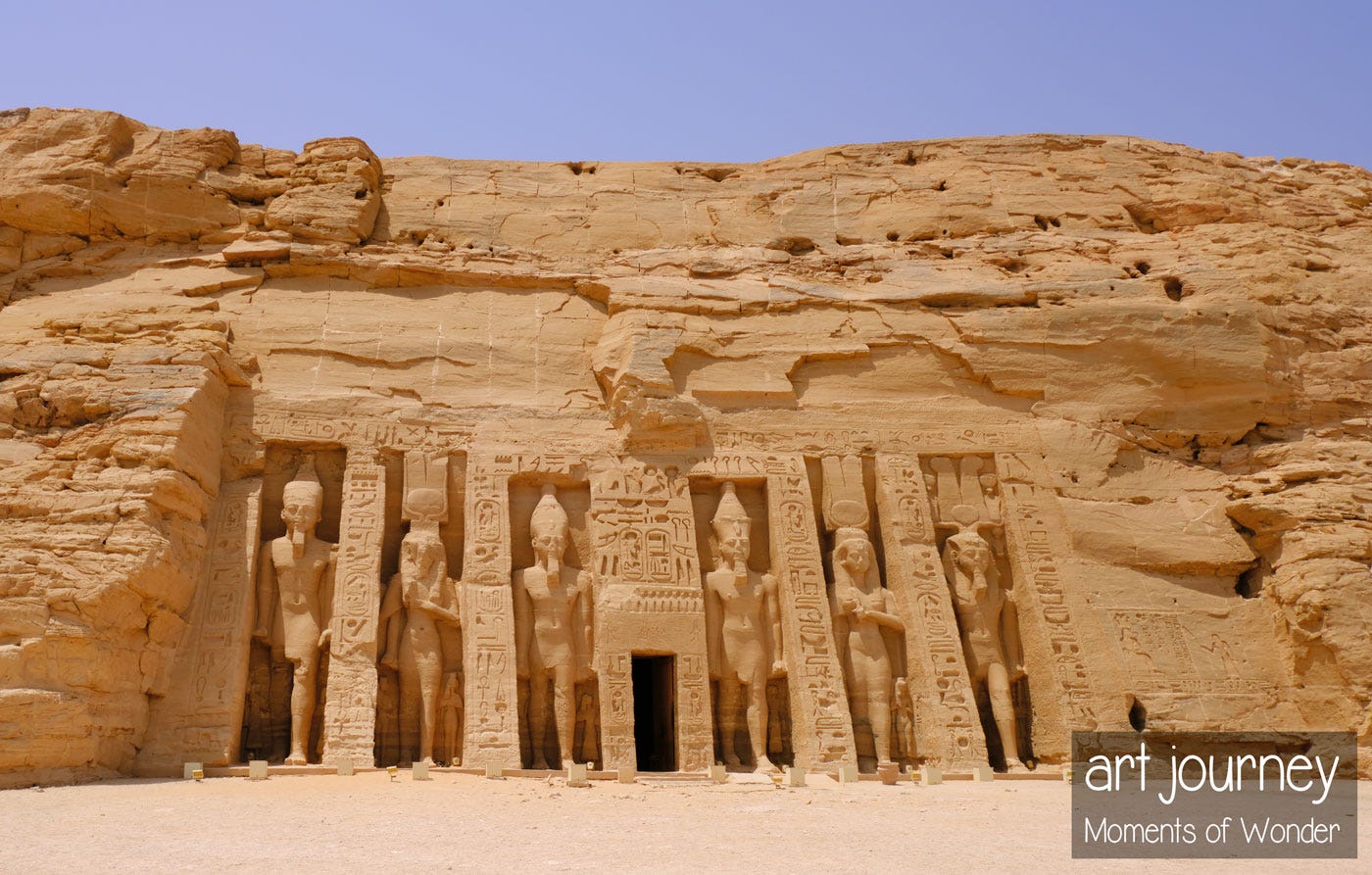 Nefertari's temple at Abu Simbel For Whom the sun shines