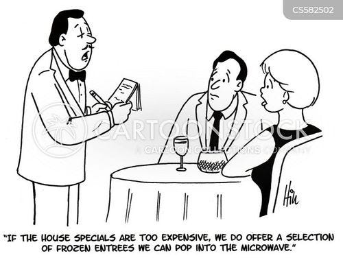 Pricey Restaurant Cartoons and Comics - funny pictures from ...