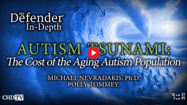 Autism Tsunami: The Cost of the Aging Autism Population