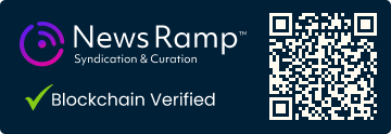 Blockchain Registration, Verification & Enhancement provided by NewsRamp™