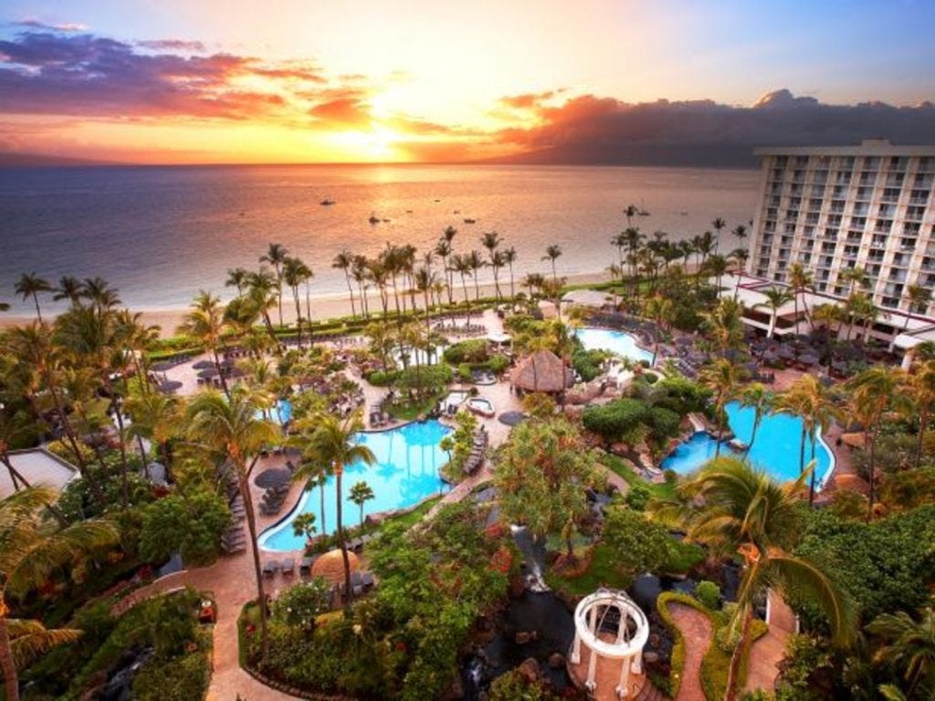 Westin Maui resort Kaanapali- best place to stay in Hawaii