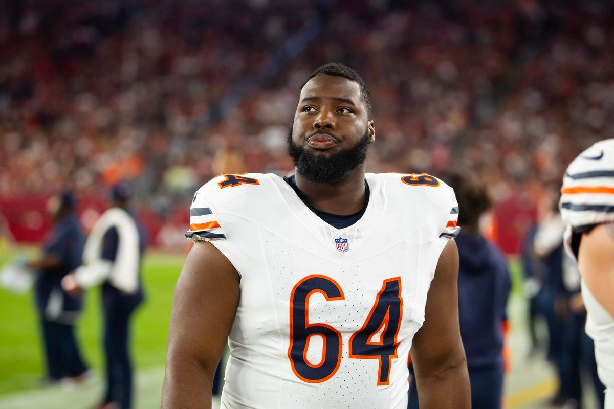 Bears release offensive guard Nate Davis - Windy City Gridiron