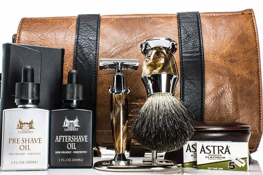 Maison Lambert Ultimate Shaving Kit Set 2019 hottest holiday mens skincare gift ideas