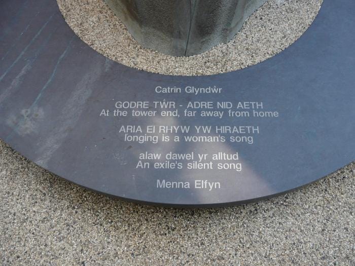 Catrin Glyndwr Memorial - London