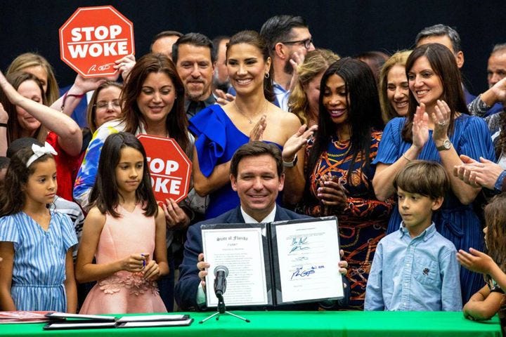 Calling it "positively dystopian," a judge struck down the higher education provisions of Florida Gov. Ron DeSantis' Individual Freedom Act, also dubbed the Stop WOKE Act bill, on Nov. 17.