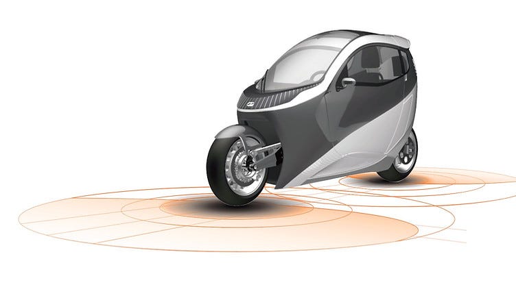 2-Wheeled Car | Lit Motors