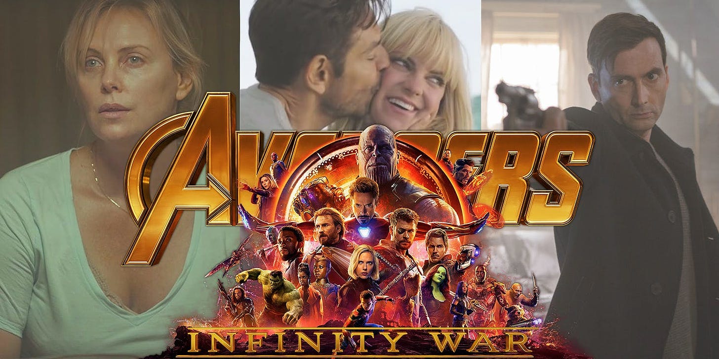 avengers infinity war beats overboard i feel pretty at box office