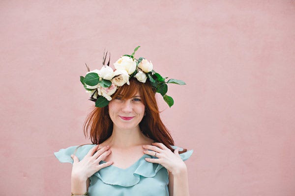 DIY Floral Crown