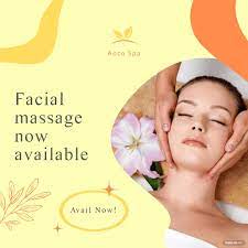 Free Facial Massage Ad Post, Instagram, Facebook | Template.net