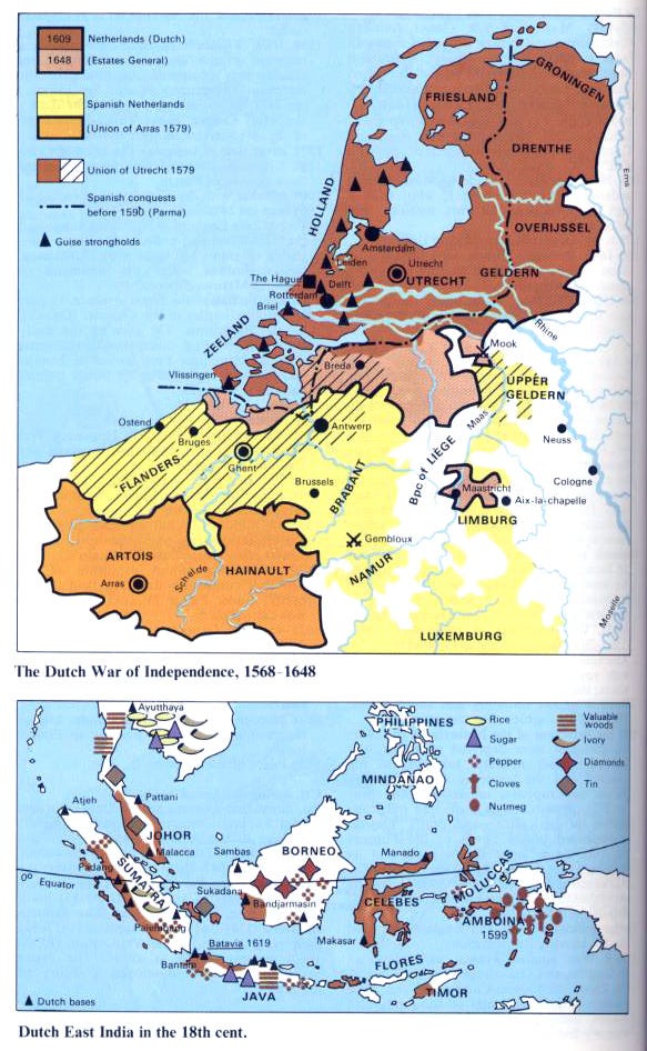 The Dutch War of Independence and Dutch East India – Mapping Globalization