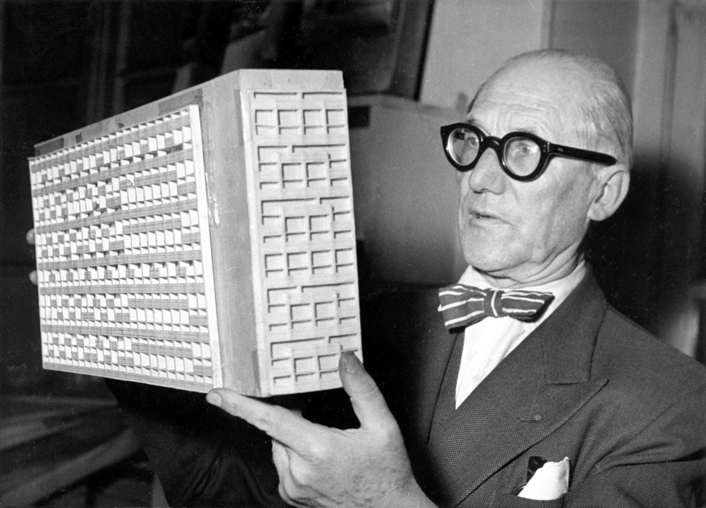 L'esprit du Corbusier en 10 paires de lunettes de vue