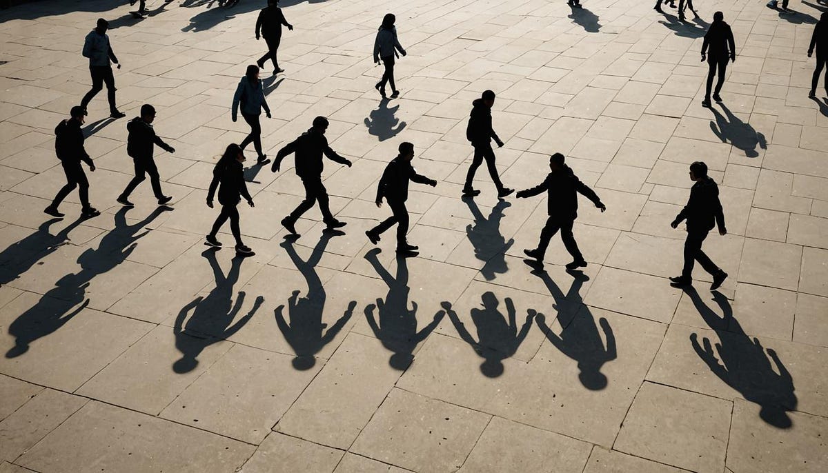 people silhouetted and shadows people silhouetted and shadows