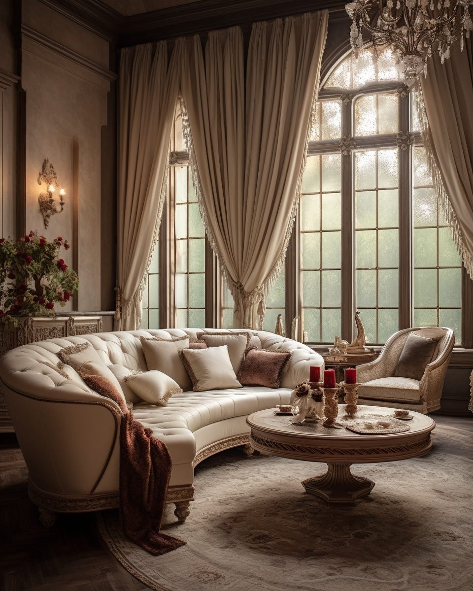 timeless, elegantly classic living room