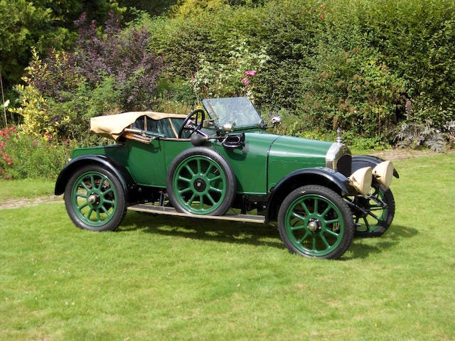Bonhams : 1915 Singer 10hp Tourer Chassis no. 3454 Engine no. C3556