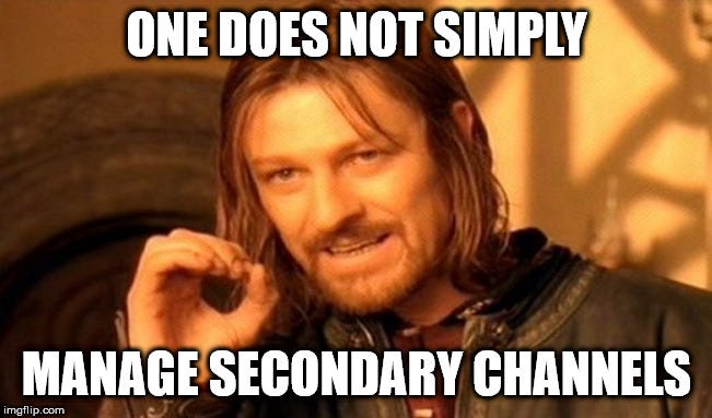 boromir emphasizing a point