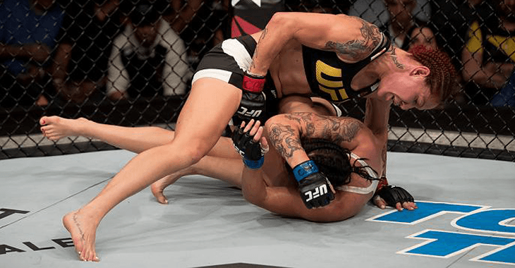 cris cyborg wins tko mma 2016