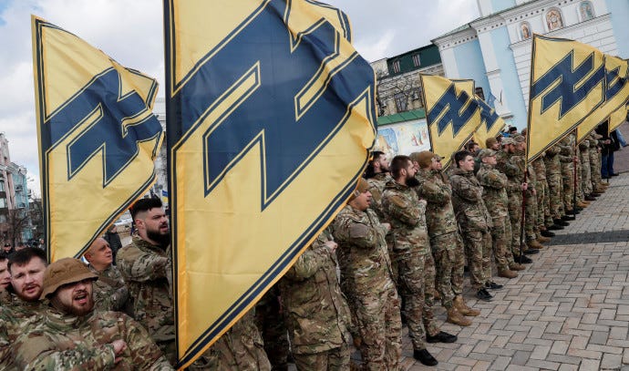 Did an infamous Ukraine unit inspire Putin's 'denazification' claim? - The  Jerusalem Post