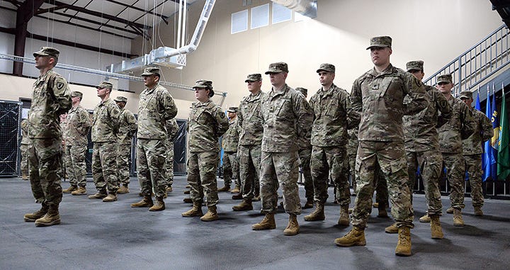 X Platoon soldiers praised for performance - Fort Leavenworth Lamp