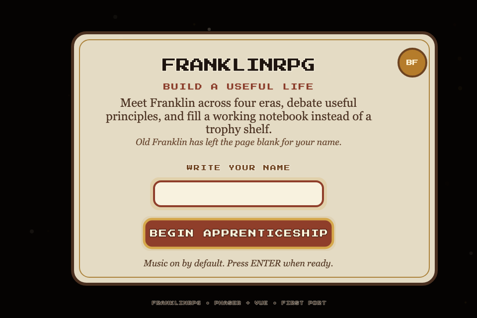 FranklinRPG screenshot 1