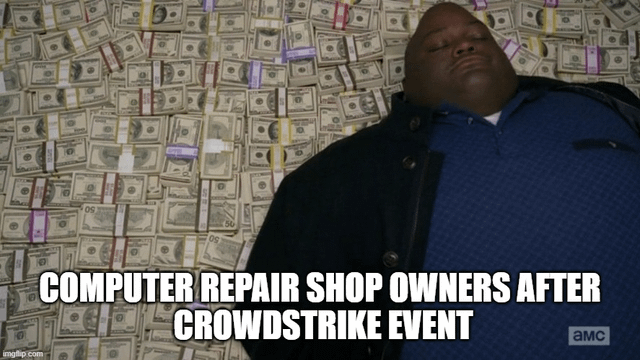 Crowdstrike event : r/memes