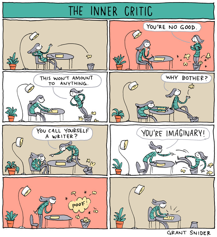 INCIDENTAL COMICS: The Inner Critic