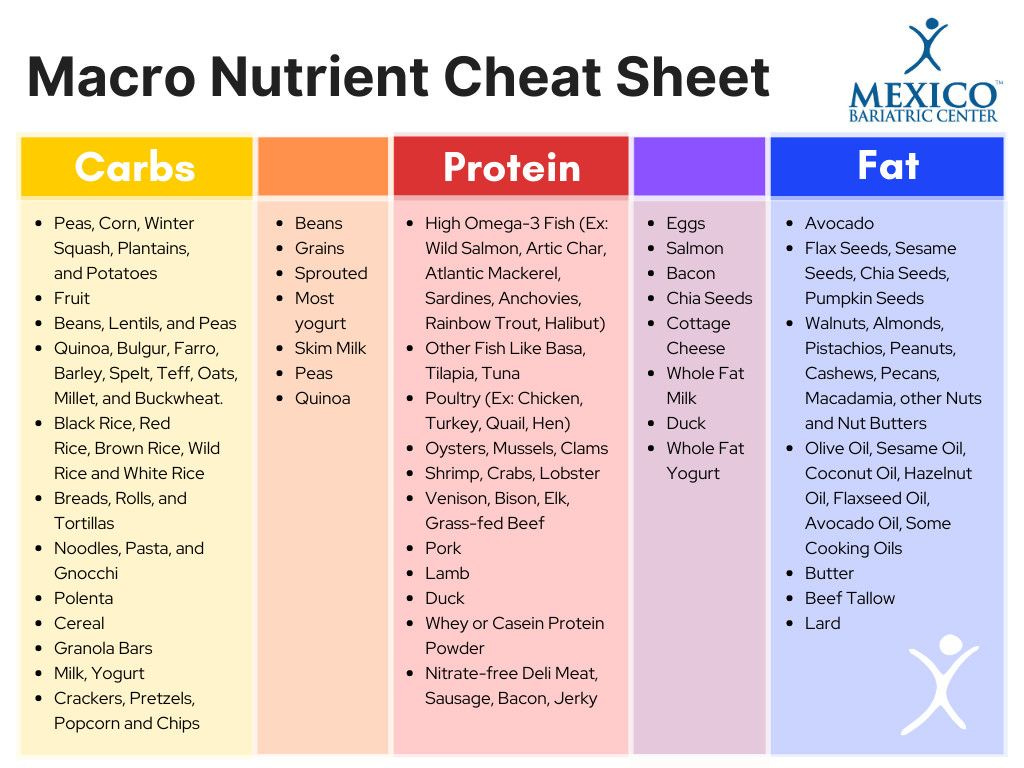 How to Track Macros After Gastric Sleeve - Carbs, Protein, & Fats