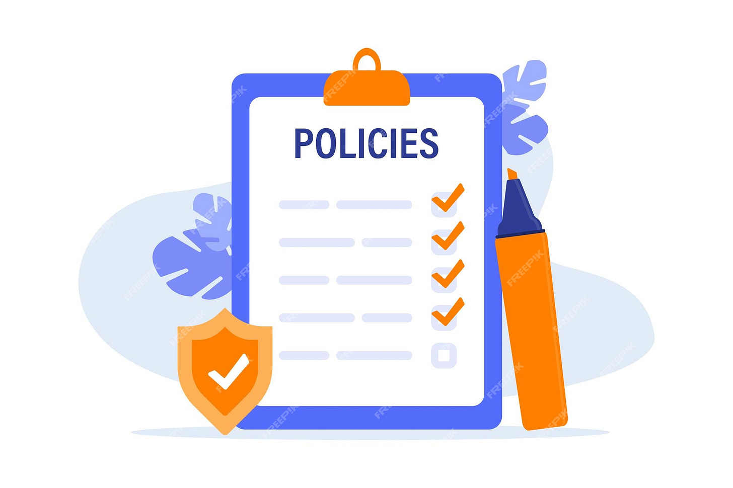 Premium Vector | Rules vector illustration Checklist with requirements ...