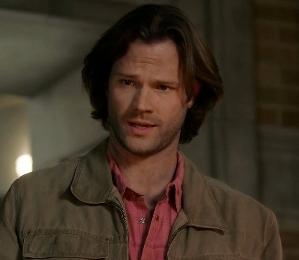 supernatural sam winchesterer gross face 1215