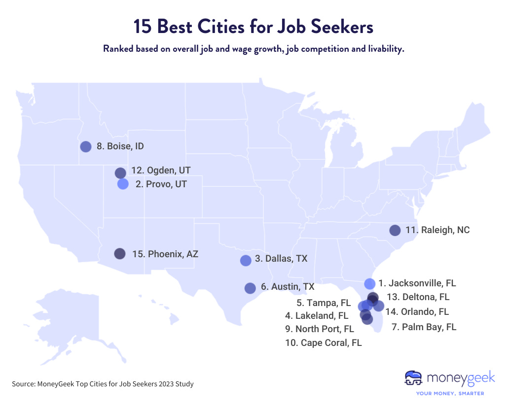 The top cities for US job seekers in 2023 | National | starlocalmedia.com