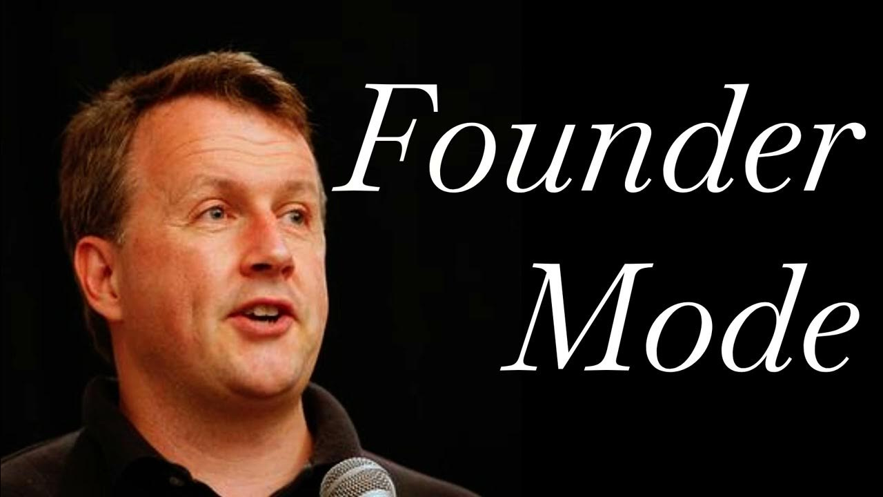 Paul Graham Audio Essays - Founder mode