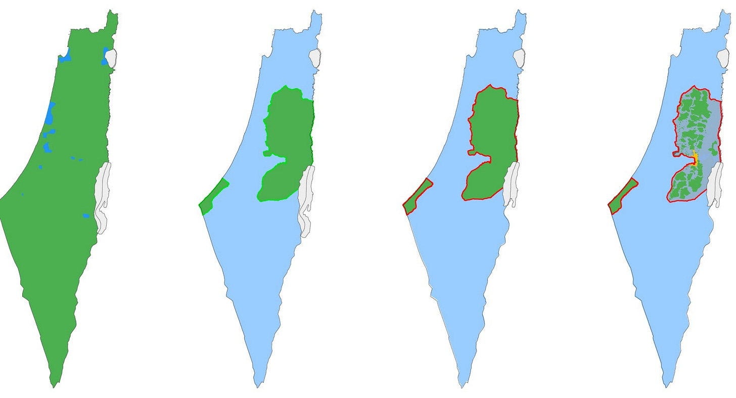 Israel-Palestine conflict: A brief history in maps and charts | Israel- Palestine conflict News | Al Jazeera