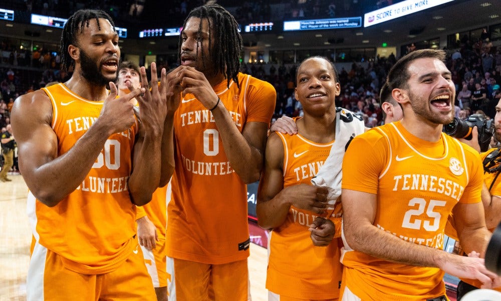 PHOTOS: Tennessee wins 2024 SEC regular-season basketball championship