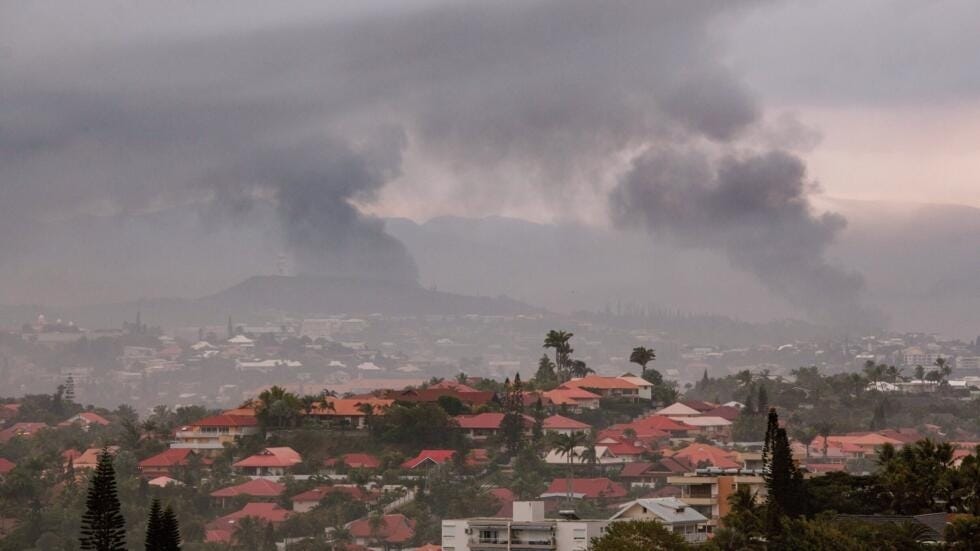 A district of Nouméa seen on May 15, 2024.