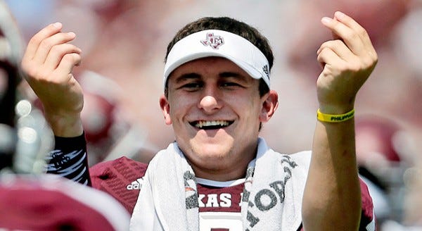 johnny manziel fingering bulge 2014 nfl quarterback images