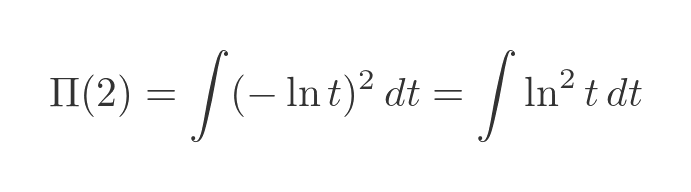 Second integral