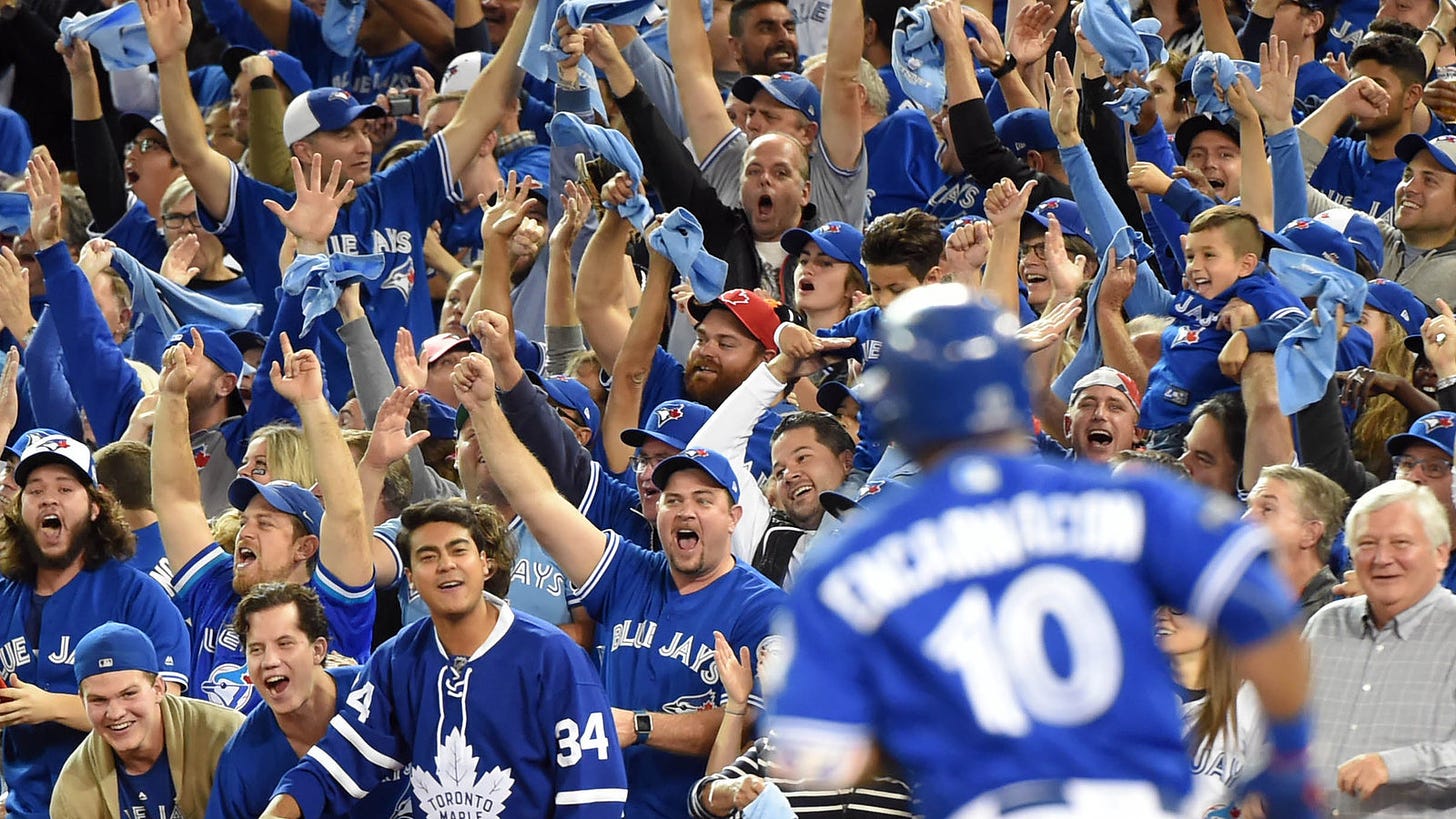 As Crowds Grow for the Toronto Blue Jays, So Does Rowdy Behavior - The New  York Times