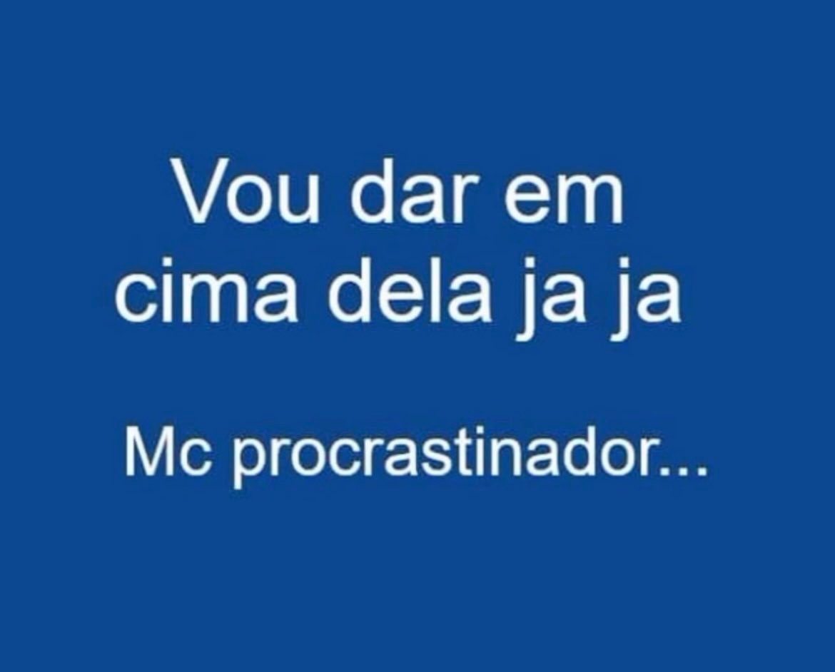 cael on X: "mc procrastinador https://t.co/RJDaEmYTXx" / X