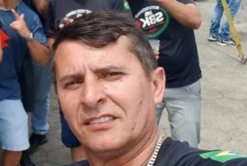 Empresário araranguaense João Carlos Rosa, o Neguinho, aos 47 anos foi vítima de um infarto, durante um passeio de moto no Rio Grande do Sul. &#8211; Foto: Divulgação/ND
