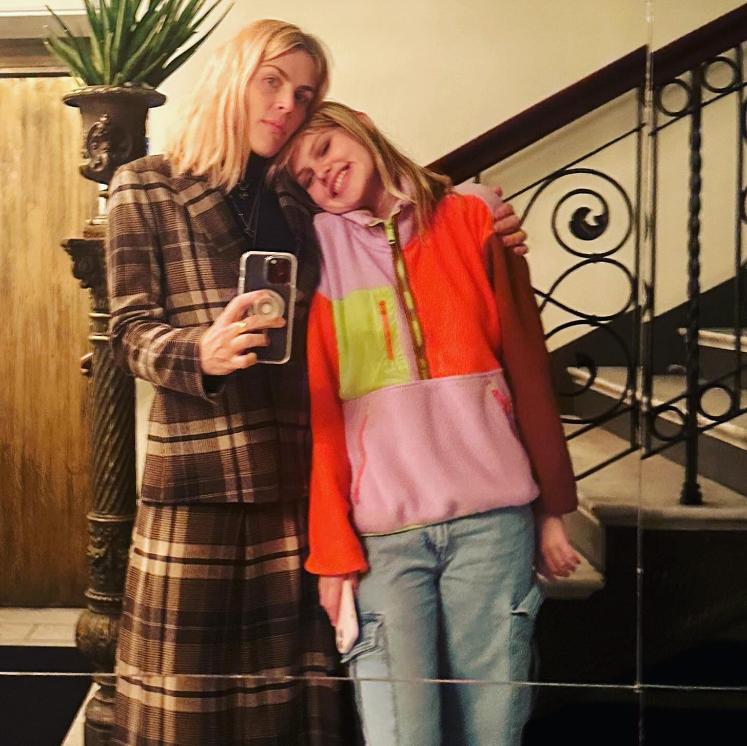 Busy Philipps and daughter Birdie.