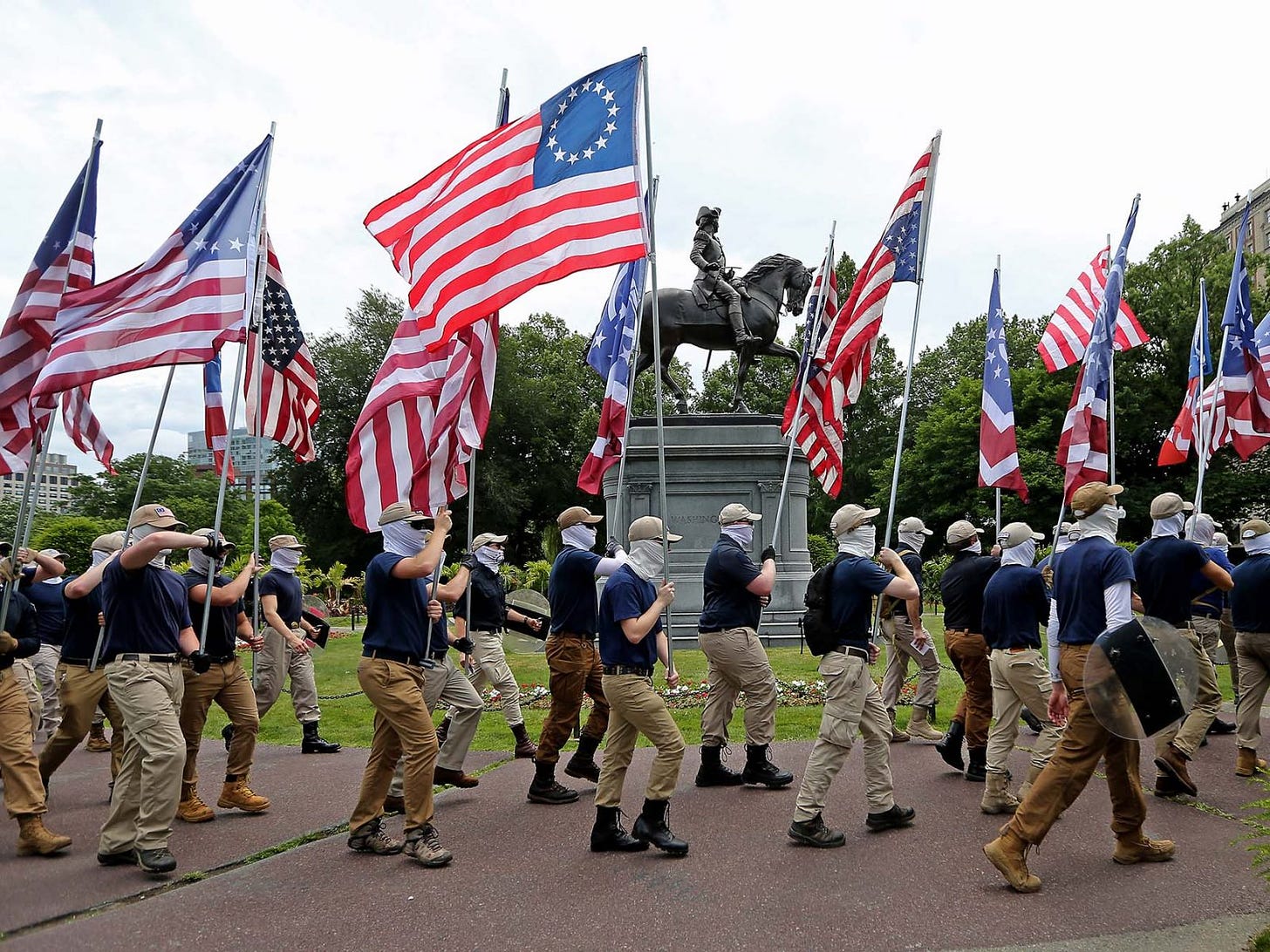 Was the Patriot Front March in Boston a Sign of the New KKK? | BU Today |  Boston University