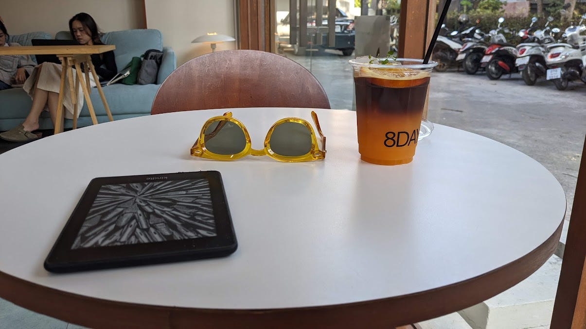 iced orange americano