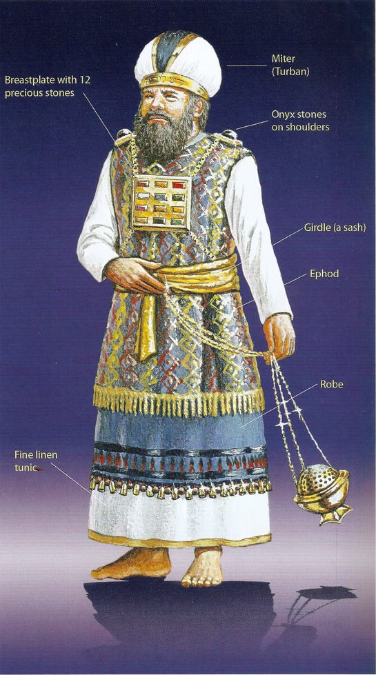 Image of an Old Testament priest