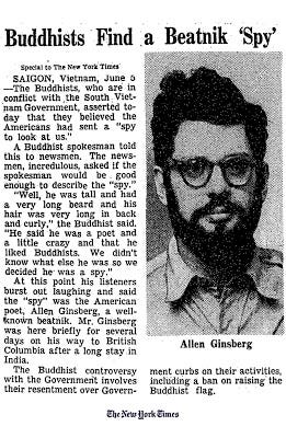 Buddhists Find a "Beatnik" Spy - The Allen Ginsberg Project