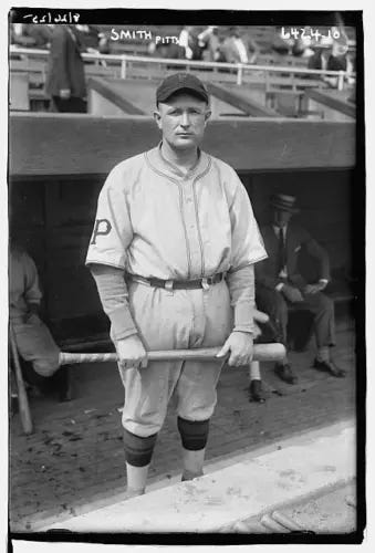 Earl Smith,Pittsburgh NL,Baseball,Earl Sutton Smith,1897-1963,Catcher,MLB - Picture 1 of 1