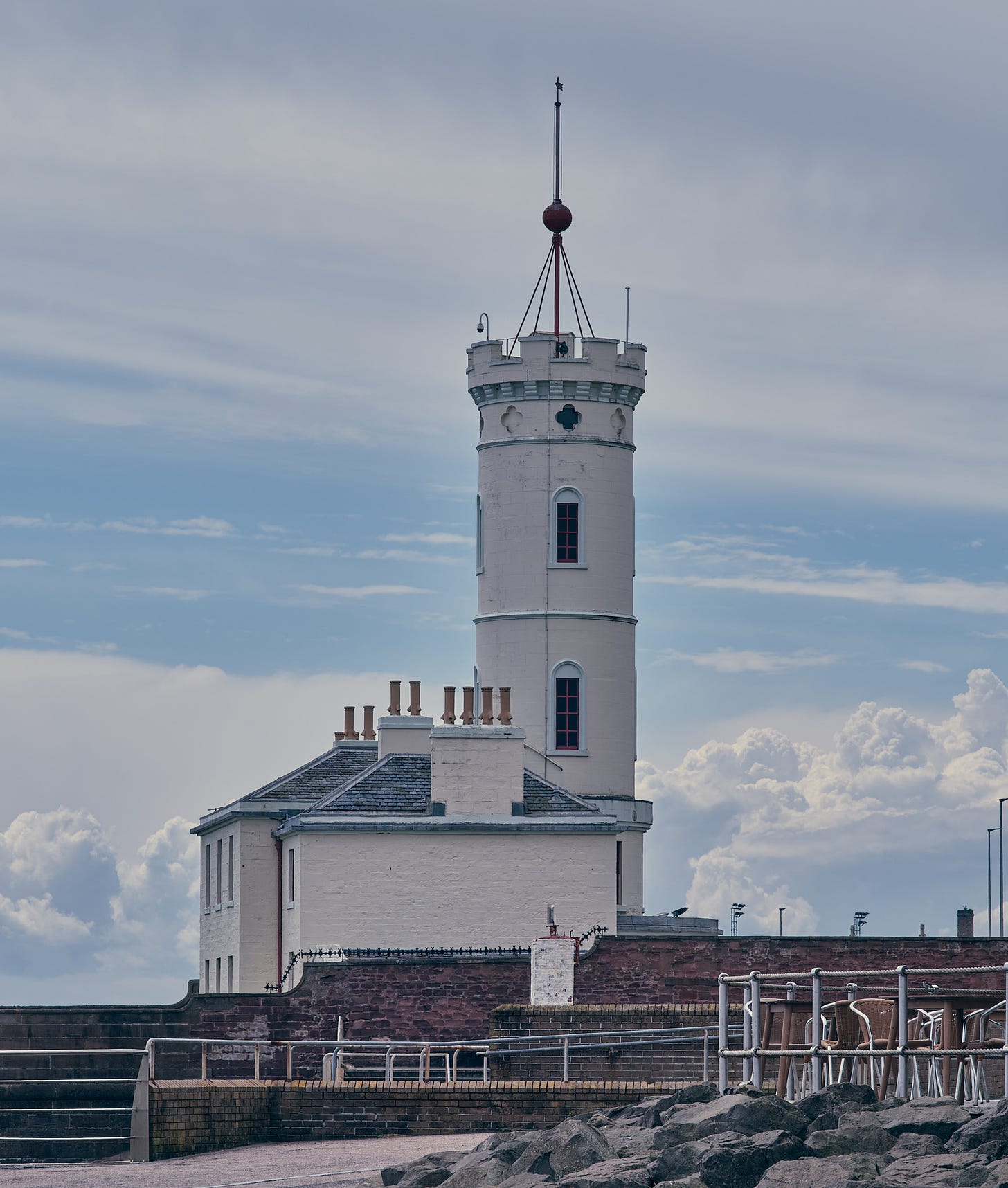 The Signal Tower museum in Arbroath.