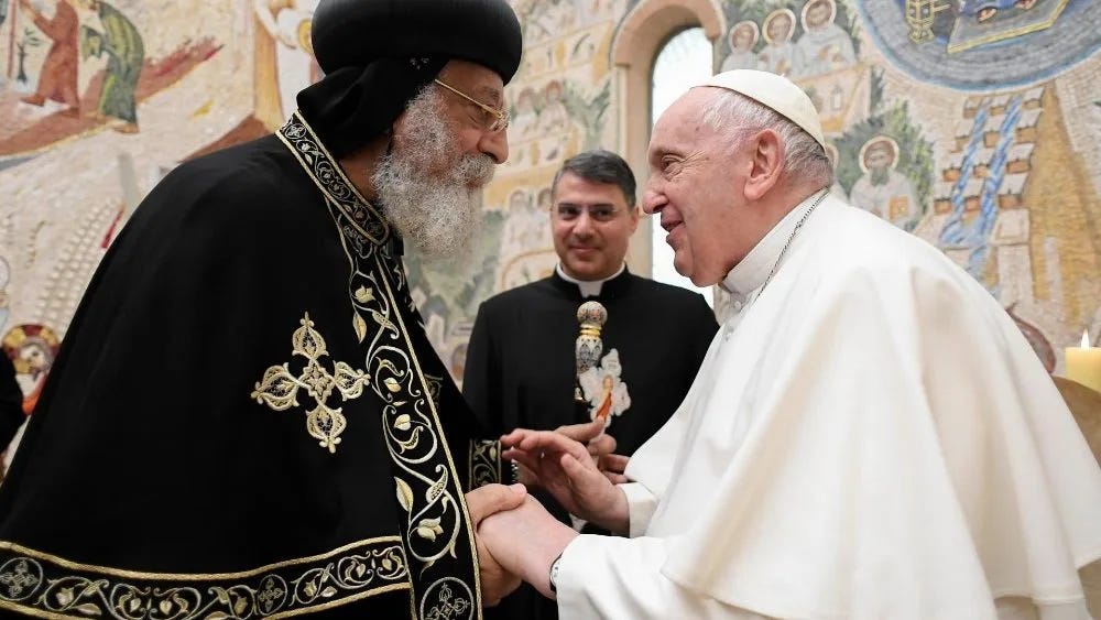 Pope includes Coptic Orthodox martyrs in Catholic compendium of saints