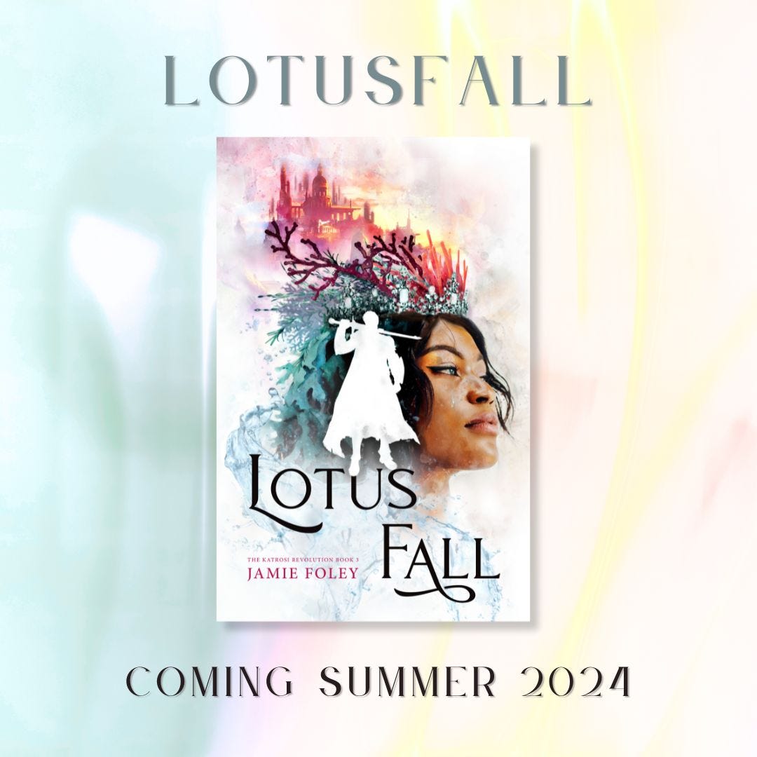 cover of Lotusfall by Jamie Foley
