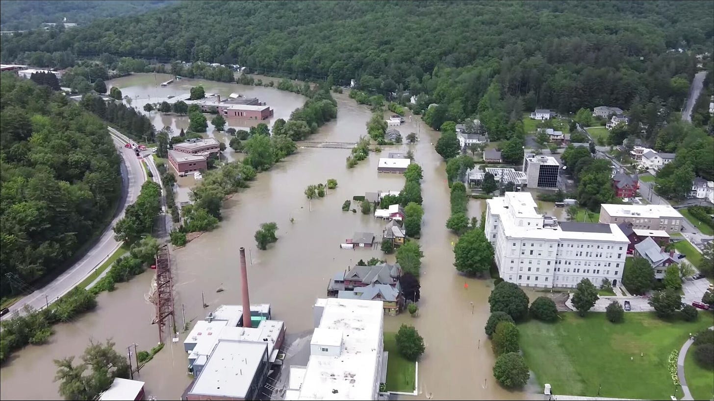 Severe Flooding Hits Vermont, 'We Art Not Out of the Woods' Governor Warns