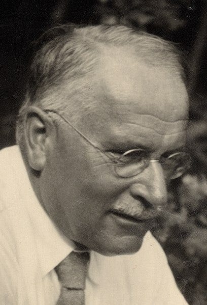 A phtograph of Carl Gustav Jung (1875-1961), circa 1935