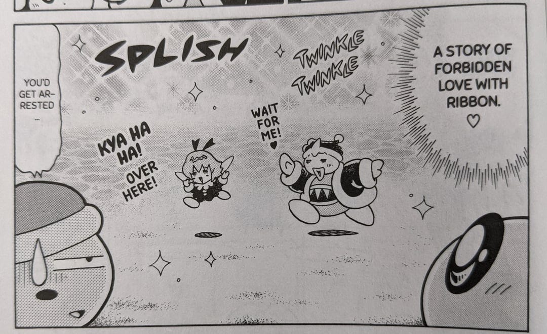 Kirby Manga Mania is surreal : r/Kirby